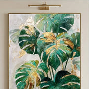 Contemporary Luxe Art | Gilded Monstera