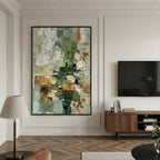 3D textured Art | Verdant Mosaic