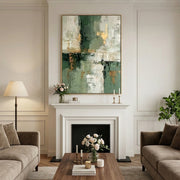 Contemporary Luxe Art | Verdigris Crossroads