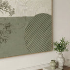 3D textured Art | Sage Stillness