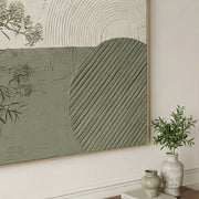 3D textured Art | Sage Stillness