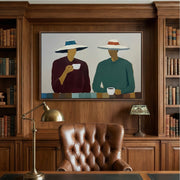 Vintage Americana Art | Cafe Reverie