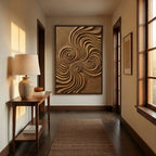 3D textured Art | Triple Vortex