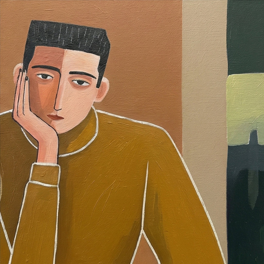 Vintage Americana Art | Quiet Interlude