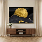 Contemporary Luxe Art | Gilded Horizon