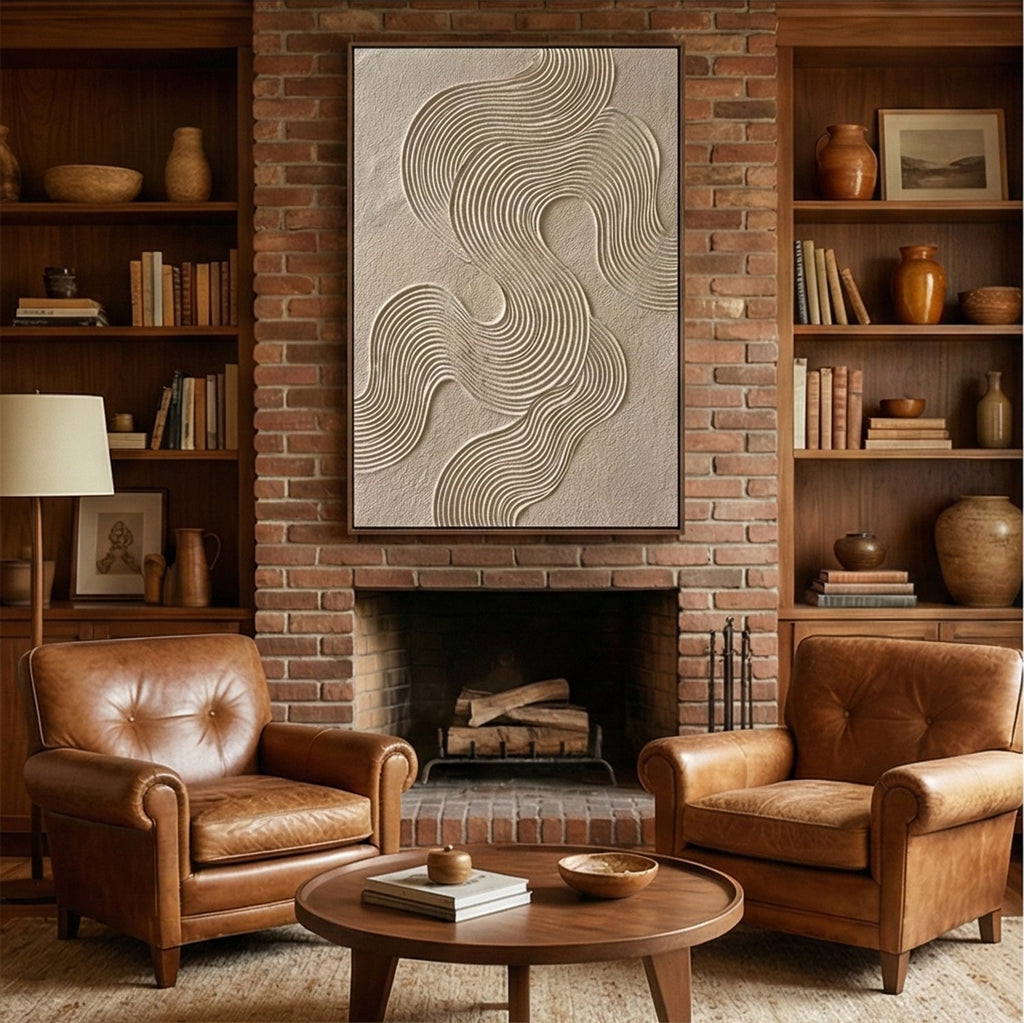 3D textured Art | Zen Ripples
