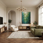 Contemporary Luxe Art | Emerald Kintsugi