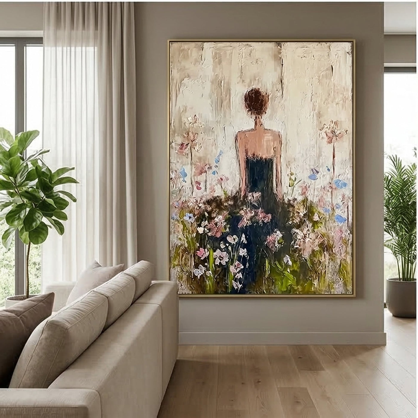 Impressionist Art | Petal Veil