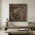 Wabi-Sabi Art | Moonlit Earth Flow