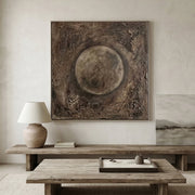 Wabi-Sabi Art | Moonlit Earth Flow