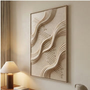 3D-Textured Art | Linear Wave Passage