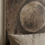 Wabi-Sabi Art | Moonlit Earth Flow