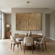 Contemporary Luxe Art | Amber Rain Cascade