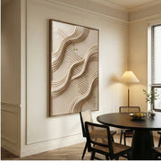 3D-Textured Art | Linear Wave Passage