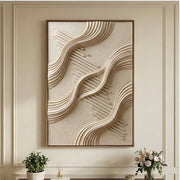 3D-Textured Art | Linear Wave Passage