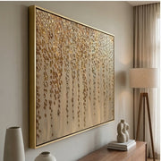 Contemporary Luxe Art | Amber Rain Cascade