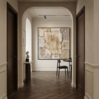 Wabi-Sabi Art | Aged Linen Layers