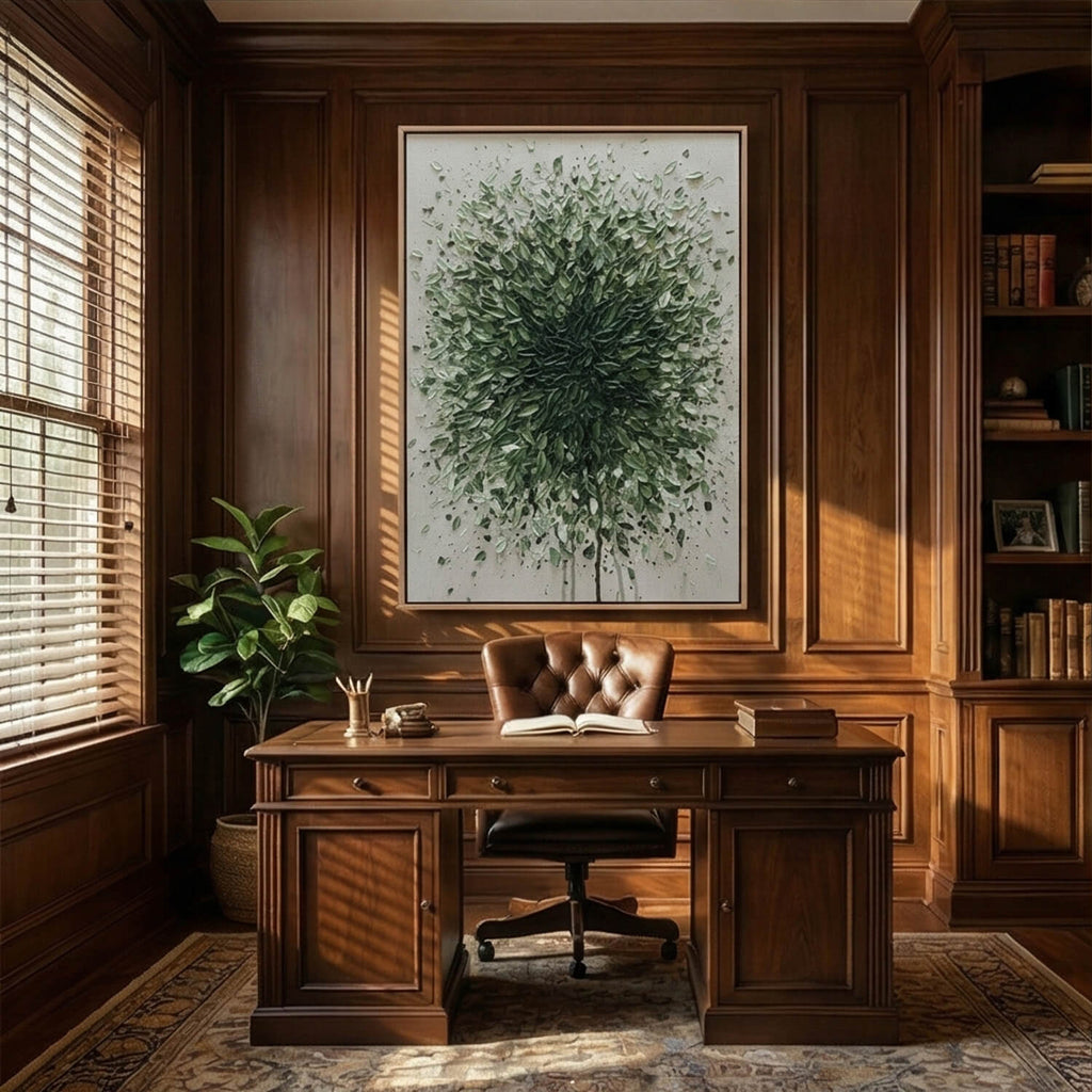3D-Textured Art | Foliage Reverie