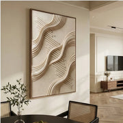 3D-Textured Art | Linear Wave Passage