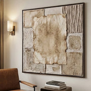 Wabi-Sabi Art | Aged Linen Layers