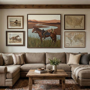 Vintage Americana Art | Riverbend Rest