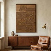 3D textured Art | Woven Waves