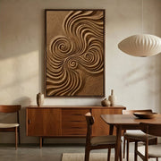 3D textured Art | Triple Vortex