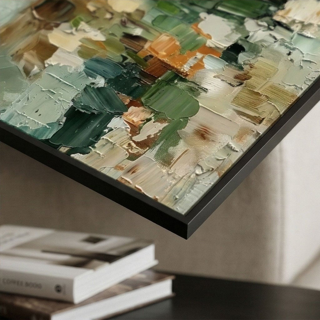 3D textured Art | Verdant Mosaic
