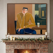 Vintage Americana Art | Quiet Interlude