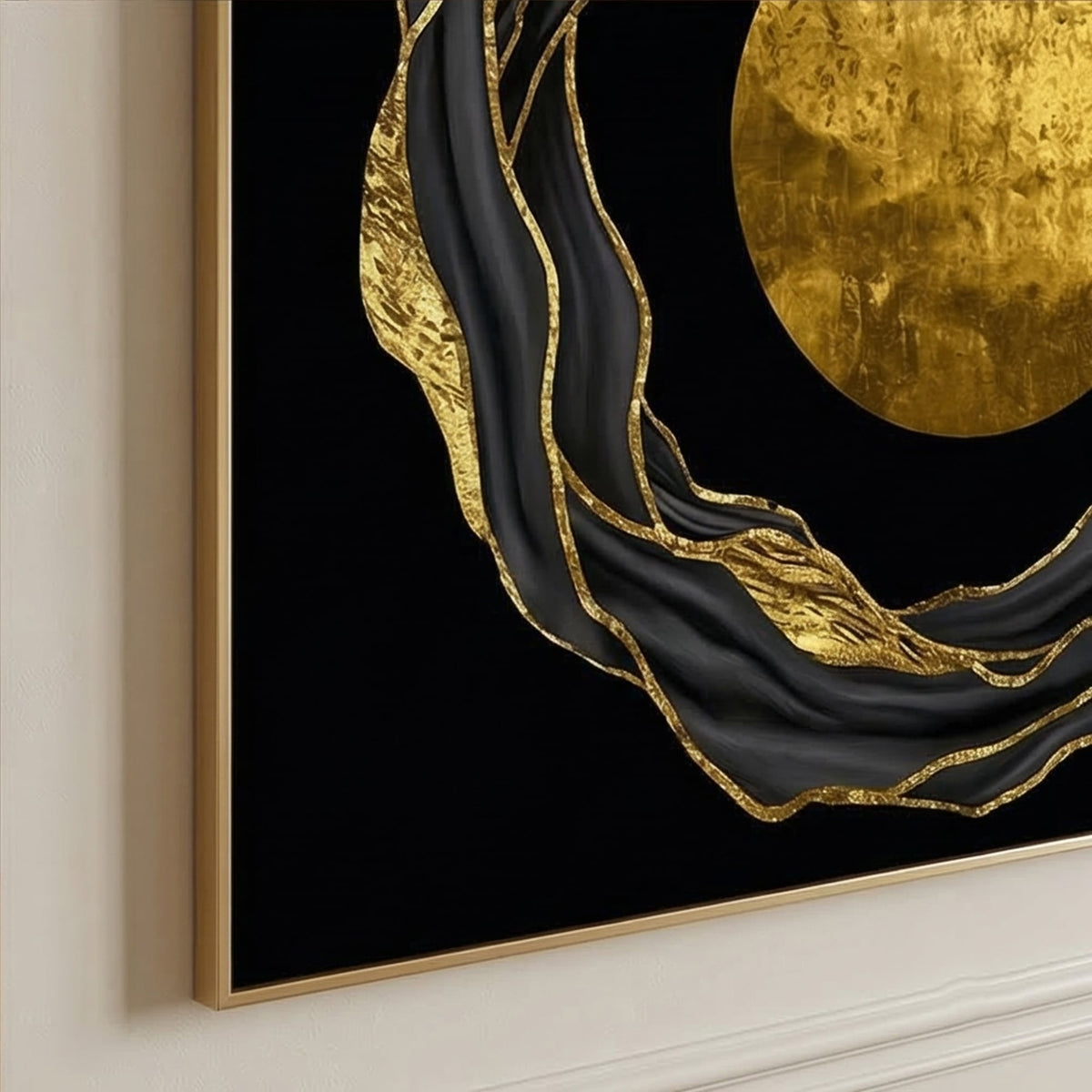 Contemporary Luxe Art | Celestial Orbit