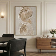 3D textured Art | Ivory Drift