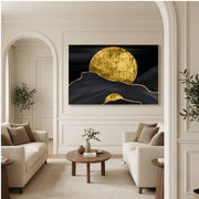 Contemporary Luxe Art | Gilded Horizon
