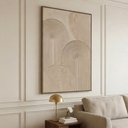 3D-Textured Art | Quiet Arc Rhythm