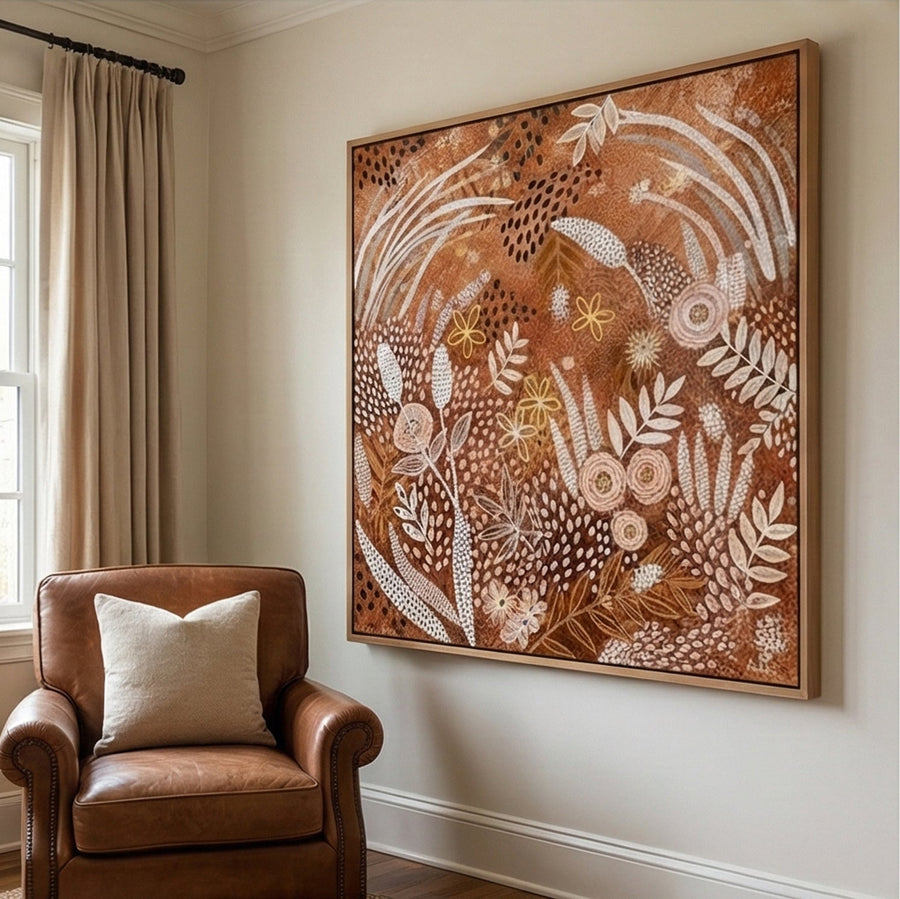 Bohemian Art | Botanical Hearth