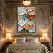 3D textured Art | Gilded Library Reverie