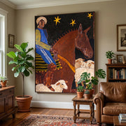 Vintage Americana Art | Night Rider