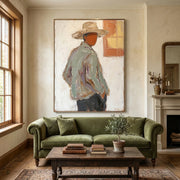 Vintage Americana Art | Desert Silence