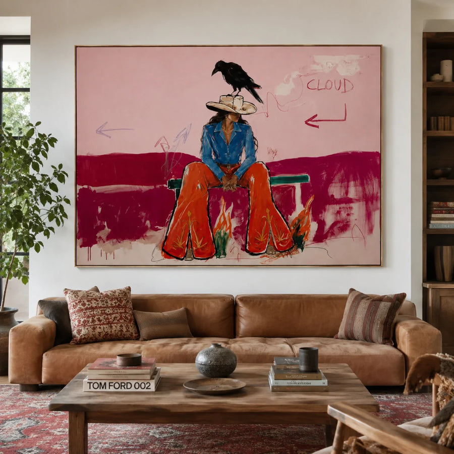 POP Art | Crow’s Cowgirl