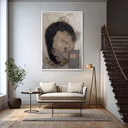 Wabi-Sabi Art | Frayed Fiber Portrait