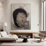 Wabi-Sabi Art | Frayed Fiber Portrait