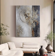 Wabi-Sabi Art | Weathered Circle Divide