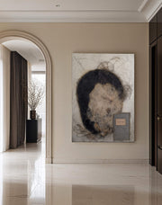 Wabi-Sabi Art | Frayed Fiber Portrait