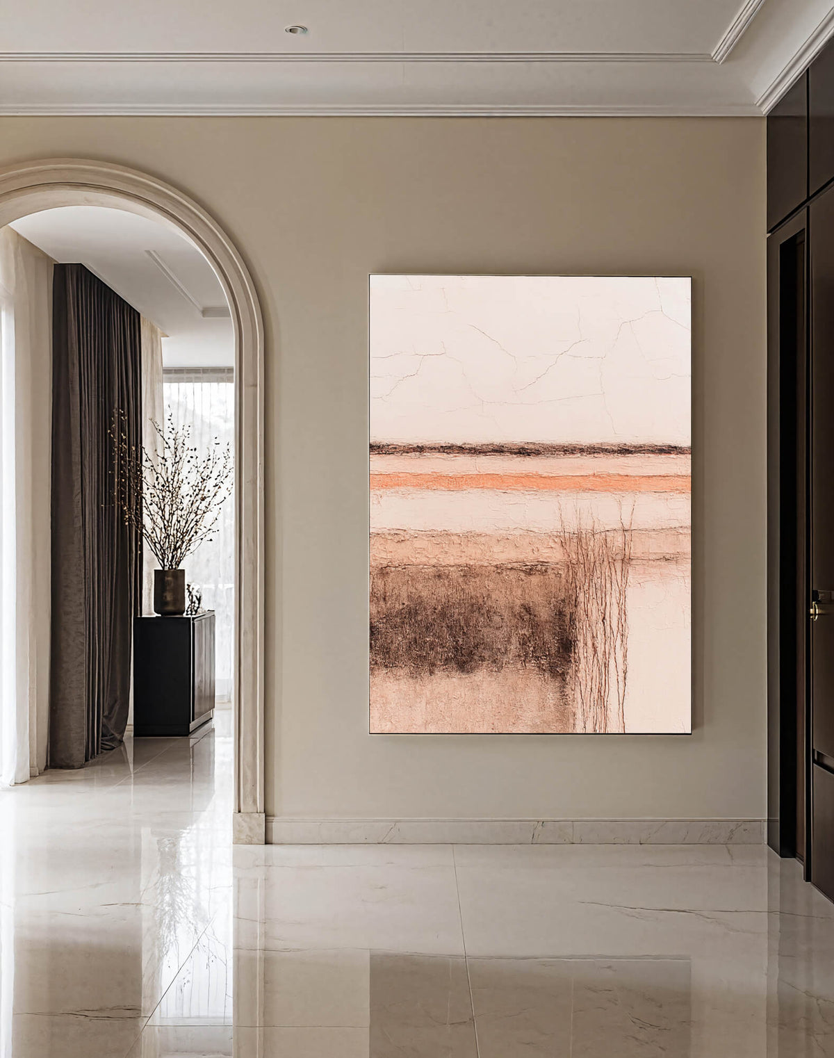 Wabi-Sabi Art | Layered Earth Strata