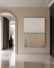 Wabi-Sabi Art | Coastal Shell Horizon