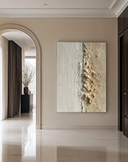 Wabi-Sabi Art | Textured Plaster Divide