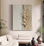 Wabi-Sabi Art | Textured Plaster Divide