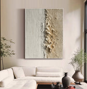 Wabi-Sabi Art | Textured Plaster Divide