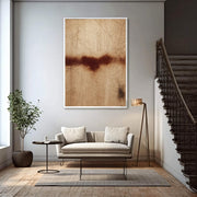 Wabi-Sabi Art | Cracked Earth Stain