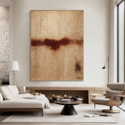 Wabi-Sabi Art | Cracked Earth Stain