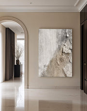 Wabi-Sabi Art | Weathered Plaster Edge